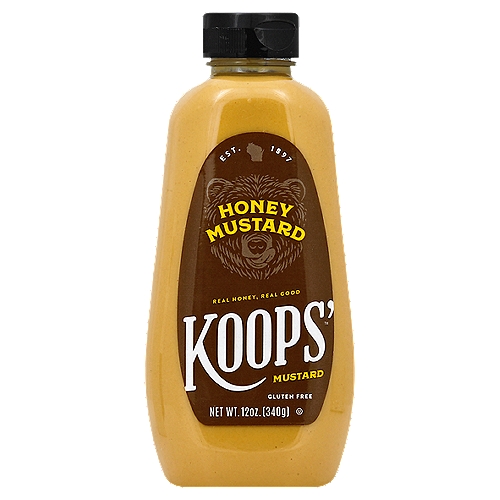 Koops' Honey Mustard, 12 oz
Mustard