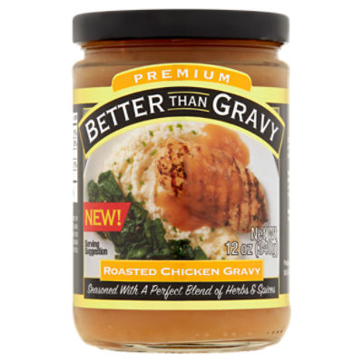 Better Than Gravy Premium Roasted Chicken Gravy, 12 oz