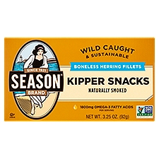 Season Brand Naturally Smoked Fillets of Herring, 3.25 Ounce