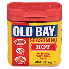 Old Bay Hot, Seasoning, 2.12 Ounce