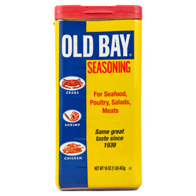 OLD BAY One Pound Can Seafood Seasoning, 16 oz