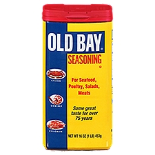 Old Bay One Pound Can Seafood, Seasoning, 16 Ounce