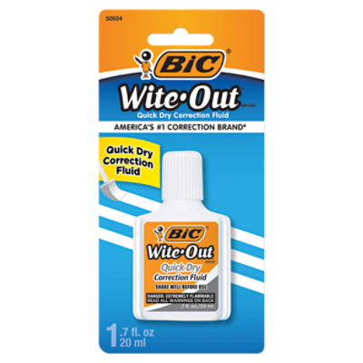 BIC Wite-Out Brand EZ Correct Correction Tape, 4-Count : : Home &  Kitchen