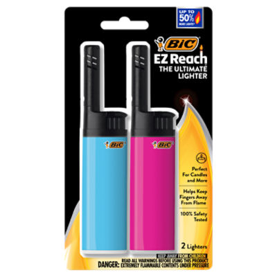 BIC EZ Reach The Ultimate Lighter, 2 count