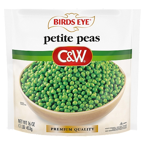 Birds Eye C&W Petite Peas, 16 oz
