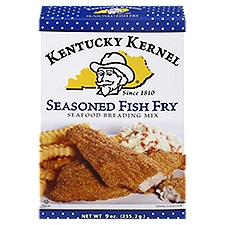 Kentucky Kernel Seasoned Fish Fry Seafood Breading Mix, 9 oz, 9 Ounce