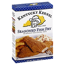 Kentucky Kernel Seasoned Fish Fry, Seafood Breading Mix, 9 Ounce