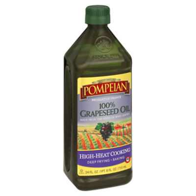 Pompeian 100% Grapeseed Oil, 24 fl oz