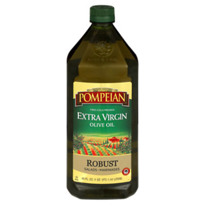 Pompeian Robust Extra Virgin Olive Oil, 48 fl oz - Price Rite