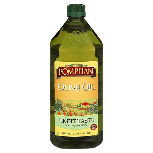 Pompeian Light Taste Olive Oil, 48 fl oz