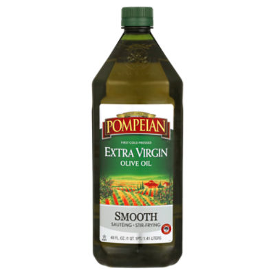 Pompeian Smooth Extra Virgin Olive Oil, 48 fl oz - ShopRite