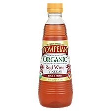 Pompeian Organic Red Wine, Vinegar, 16 Fluid ounce
