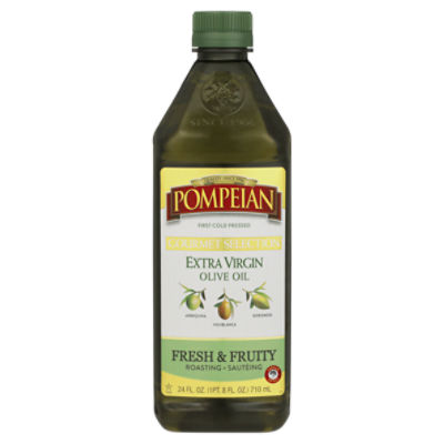 Pompeian Gourmet Selection Extra Virgin Olive Oil, 24 fl oz