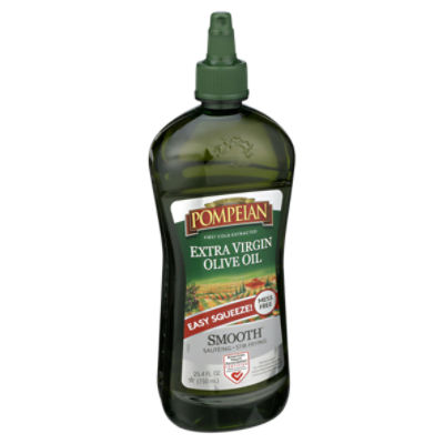 Pompeian Smooth Extra Virgin Olive Oil, 25.4 fl oz