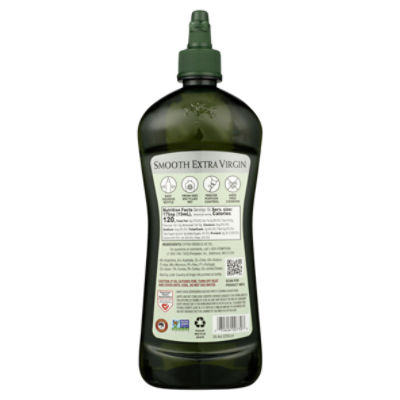 Pompeian Smooth Extra Virgin Olive Oil, 25.4 fl oz