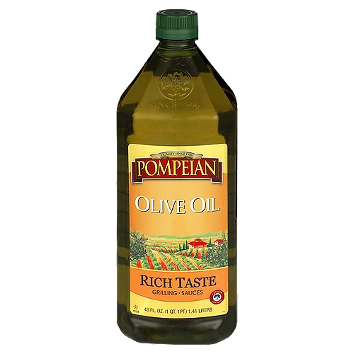Pompeian Rich Taste Olive Oil, 48 fl oz