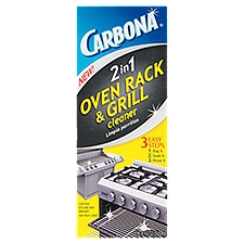 Carbona 2 in 1 Oven Rack & Grill Cleaner, 16.8 fl oz, 16.9 Fluid ounce