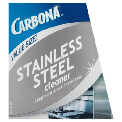 Carbona Stainless Steel Cleaner 16.8 Fl oz - SuperKleenDirect