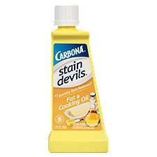 Carbona Stain Devils 5 Fat & Cooking Oil, Remover, 1.7 Fluid ounce