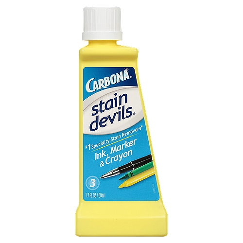Carbona Stain Devils Ink, Marker & Crayon Stain Remover, 1.7 fl oz