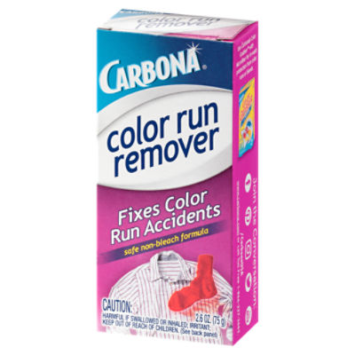 Carbona Color Run Remover Fixes Color Run Accidents Box - 2.6 Oz - Tom Thumb