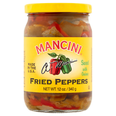 Mancini Fried Peppers, 12 oz