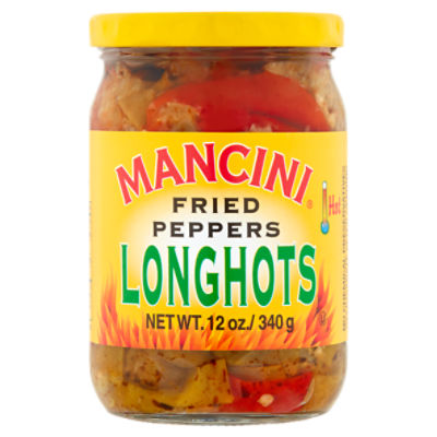Mancini Longhots Fried Peppers, 12 oz