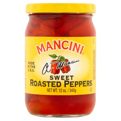 Mancini Sweet Roasted Peppers, 12 oz