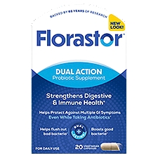 Florastor Daily Probiotic Supplement for Men and Women (250 mg; 20 Capsules)