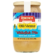 Rokeach Old Vienna Whitefish-Pike Jelled Broth, 6 count, 24 oz