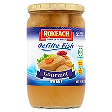 Rokeach Gourmet Sweet Gefilte Fish, 24 oz