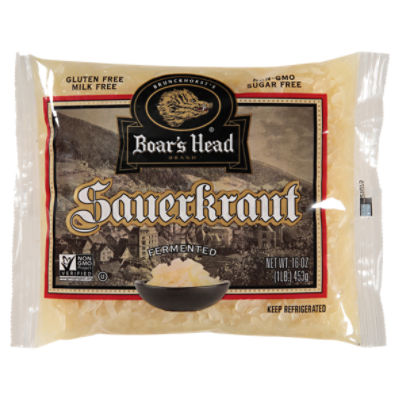 Brunckhorst's Boar's Head Fermented Sauerkraut, 16 oz