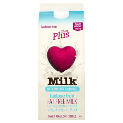 Great Value 0% Skim Milk Half Gallon