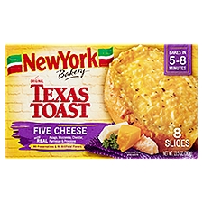 New York Bakery The Original Five Cheese Texas Toast, 8 count, 13.5 oz