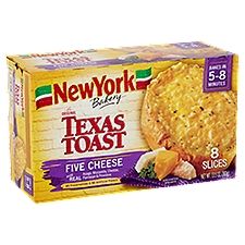 New York Bakery The Original Five Cheese Texas Toast, 8 count, 13.5 oz