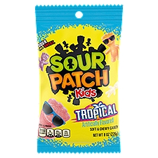 Sour Patch Kids Tropical Soft & Chewy Candy, 8 oz