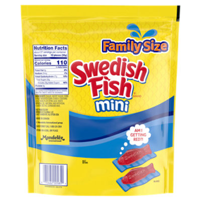 Swedish Fish® Red White & Blue Mini Candy, 28.8 oz - Pay Less