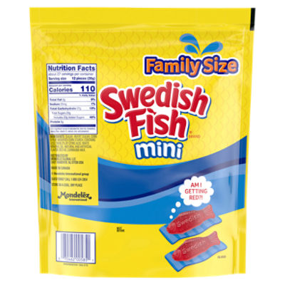 Diet info for Swedish Fish Mini Red White & Blue Soft & Chewy