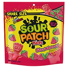 SOUR PATCH KIDS Strawberry Soft & Chewy Candy, Share Size, 12 oz, 12 Ounce