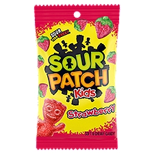 Sour Patch Kids Strawberry Soft & Chewy Candy, 8 oz, 8 Ounce