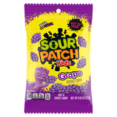 Sour Patch Kids Grape Soft & Chewy, Candy