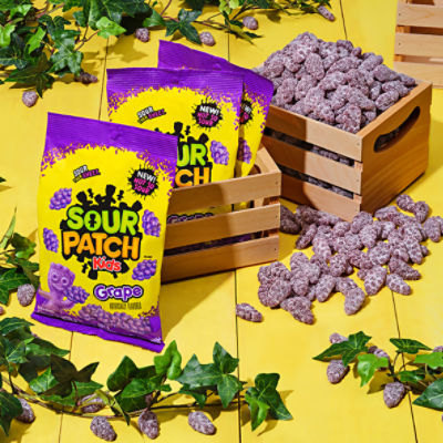 SOUR PATCH KIDS Grape Soft and Chewy Candy