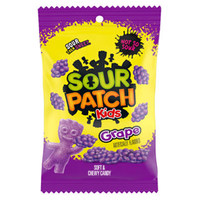 SOUR PATCH KIDS Original Soft & Chewy Candy, 3.5 oz Box