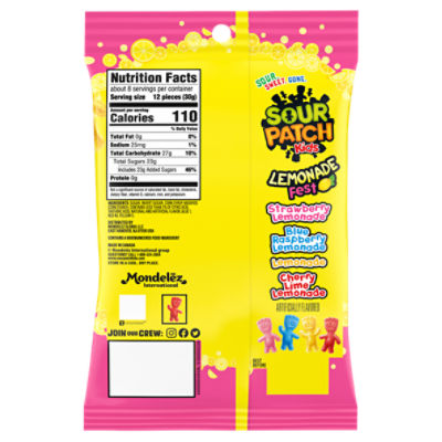 Save on Sour Patch Kids Soft & Chewy Candy Lemonade Fest Order Online  Delivery