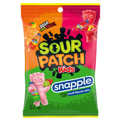 SOUR PATCH KIDS Snapple Soft & Chewy Candy, 8.02 oz