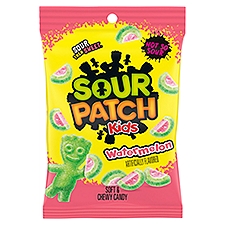 SOUR PATCH KIDS Watermelon Soft & Chewy Candy, 8 oz Bag, 8 Ounce