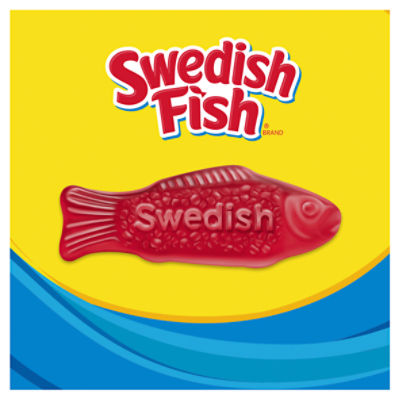 SWEDISH FISH Soft & Chewy Candy, 3.1 oz