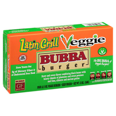 Bubba Burger Latin Grill, Veggie Burgers