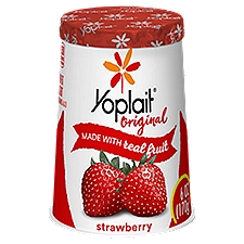Yoplait Original Strawberry Low Fat Yogurt, 6 oz, 6 Ounce