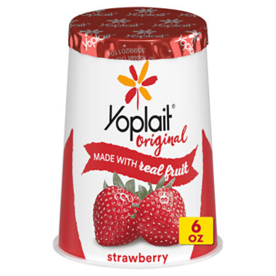 Yoplait Original Strawberry Low Fat Yogurt, 6 oz Fairway